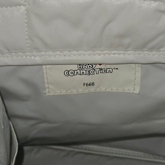 VTG Baby Connection Soft Style Pink Floral Diaper Bag Small 11x9 Green Blue READ - Picture 10 of 15